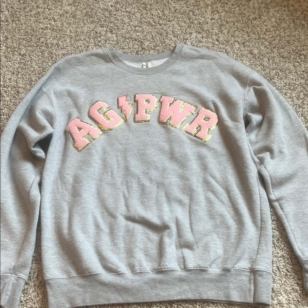 Gray AG PWR Sweatshirt